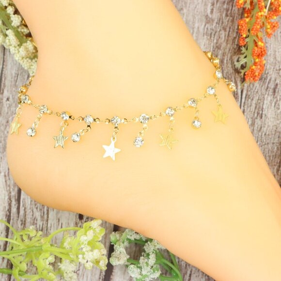 "Dainty Anklet for Women – Elegant Everyday Jewelry & Perfect Gift | MLCRC1922 - Picture 3 of 10